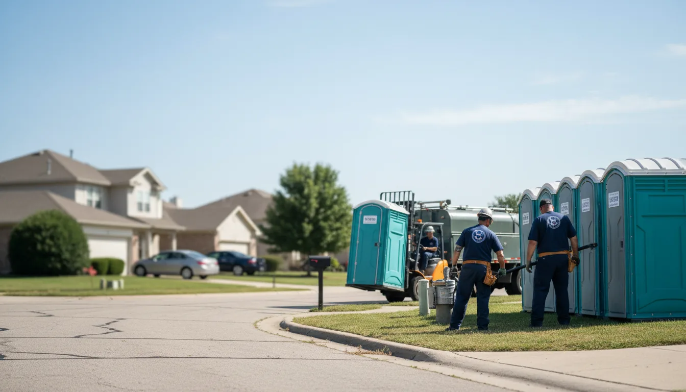 Porta Potty Rental in Vermillion, KS near me
